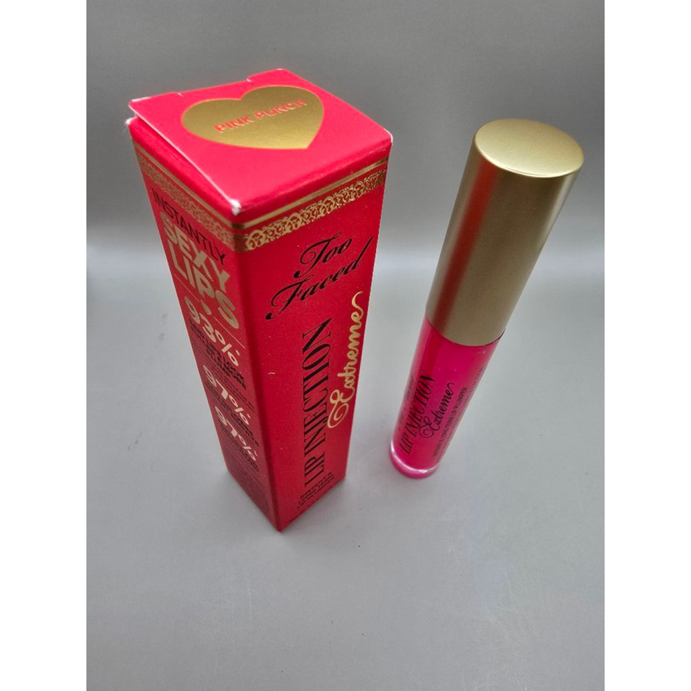 Too Faced Lip Injection Extreme Lip Plumper Pink Punch, NIB